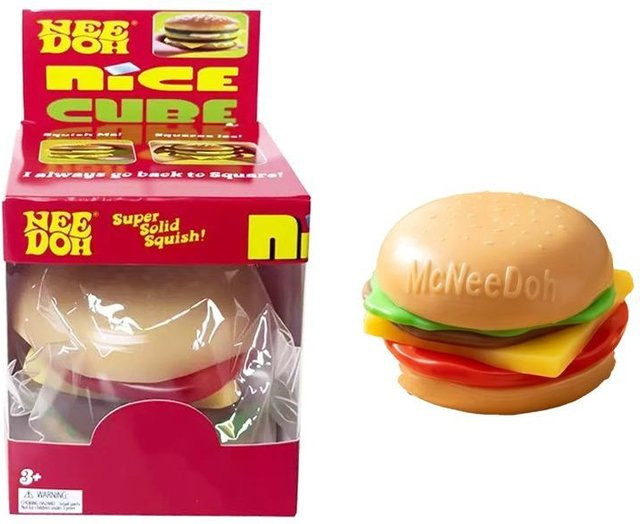 Needoh Hamburger Relief Sensorisches Spielzeug, Fidget Spielzeug - Bild 1