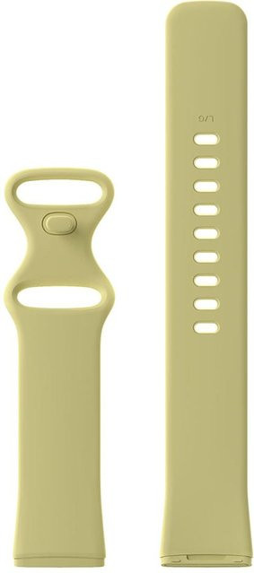 Silikonarmband für Fitbit Versa 3/4/Sense, Gelb, Unisex - Bild 1