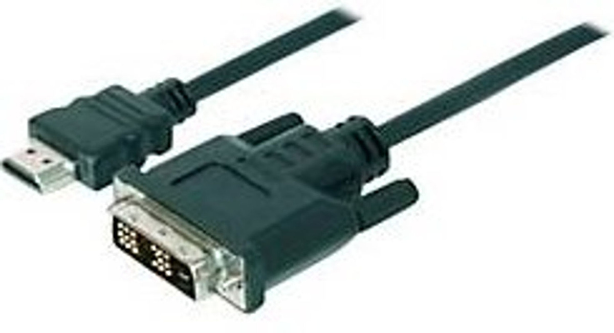 Digitus HDMI auf DVI-D Adapterkabel in Schwarz - Bild 2