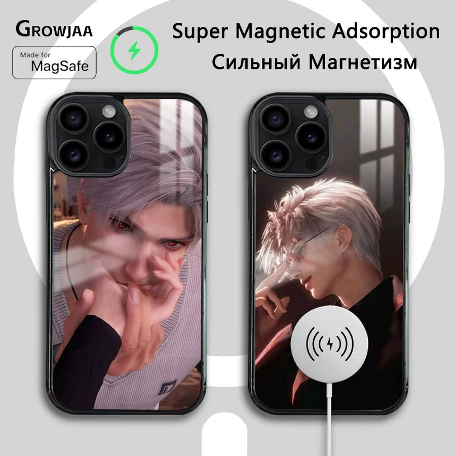 Game Love Deeppac S-Sylus Handyhülle für iPhone 16 15 14 13 Pro Max Plus Mini mit magnetischer MagSafe kabelloser Ladeunterstützung in Multicolour - Bild 2