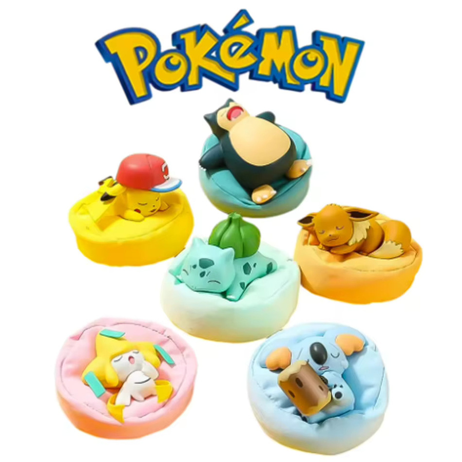 Bandai Pokémon Pikachu Bulbasaur Anime-Figuren, Actionfigur, 12-teiliges Set - Bild 2