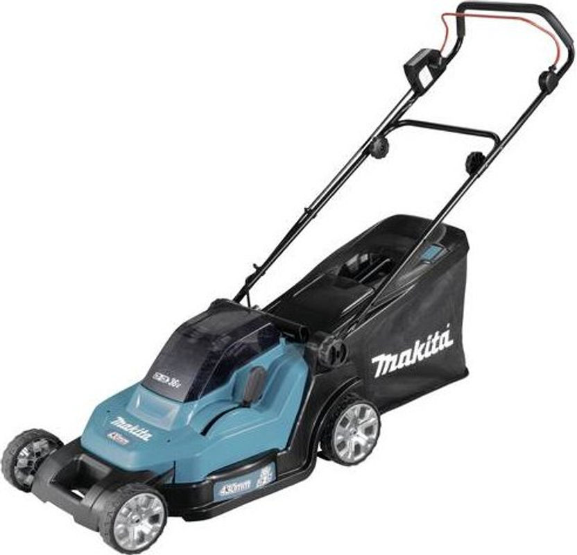 Makita Akku-Rasenmäher DLM432PT2 mit 2x 5,0 Ah Akkus und Ladegerät, Schnittbreite: 43 cm - Bild 3