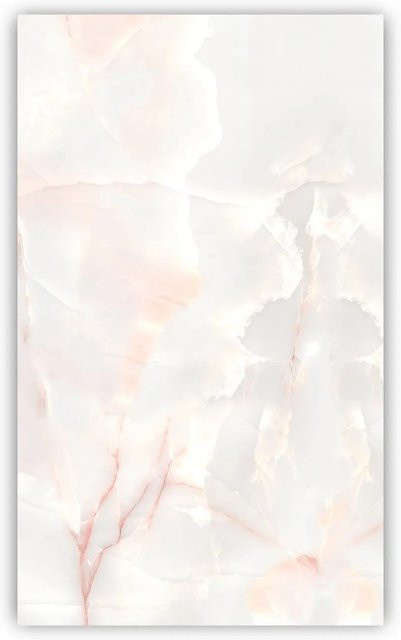 Walllux Duschrückwand Marmor Rose in Steinoptik aus Alu-Verbund, B/H: 125 x 210 cm, Stärke: 3 mm - Bild 1