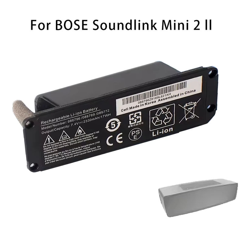 DXT Ersatzbatterie für Bose Soundlink Mini Bluetooth Lautsprecher, Farbe: Schwarz - Bild 3