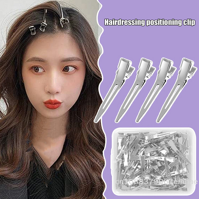 JETTING Haarklammern Entenschnabel-Clips, 50 Stück, Unisex - Bild 1
