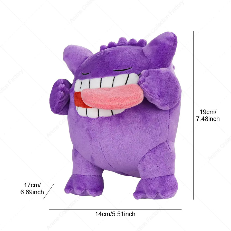 TAKARA TOMY Pokémon Gengar Plüschtier in Lila - Bild 2