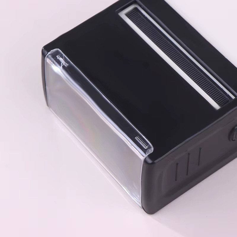 Personalisierter Huimo Selbstfärbender Wachssiegel-Stempel für Geschäftsadressen und Handwerk in Schwarz - Bild 6