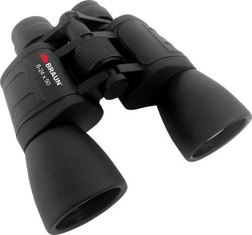 Braun Phototechnik Zoom-Fernglas 20168 Porro-Prisma in Schwarz - Bild 1