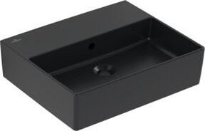 Villeroy & Boch Waschtisch Memento 2.0 in Black mit Überlauf, rechteckig, B: 50 cm, T: 42 cm - Bild 1