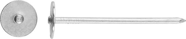 LUX-TOOLS Leichtbauplattenstift verzinkt in Silber, Durchmesser: 3,1 mm, Länge: 40 mm, 1 kg - Bild 1