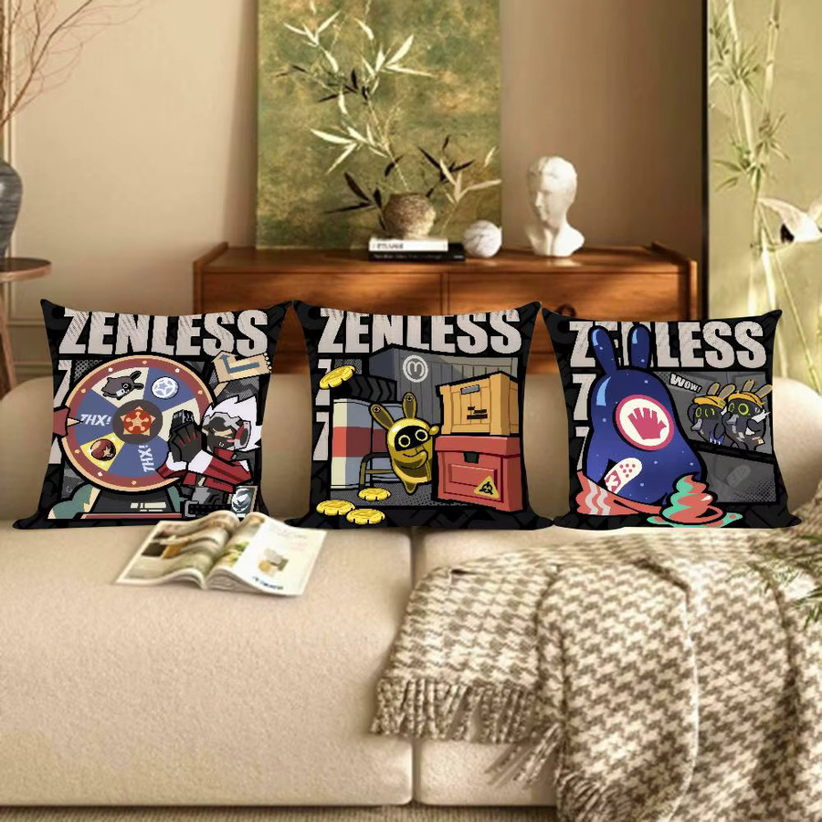 Beast Kingdom Zenless Zone Zero Kissenbezug Multicolour B/B/H: 30 x 30 x 30 cm - Bild 3