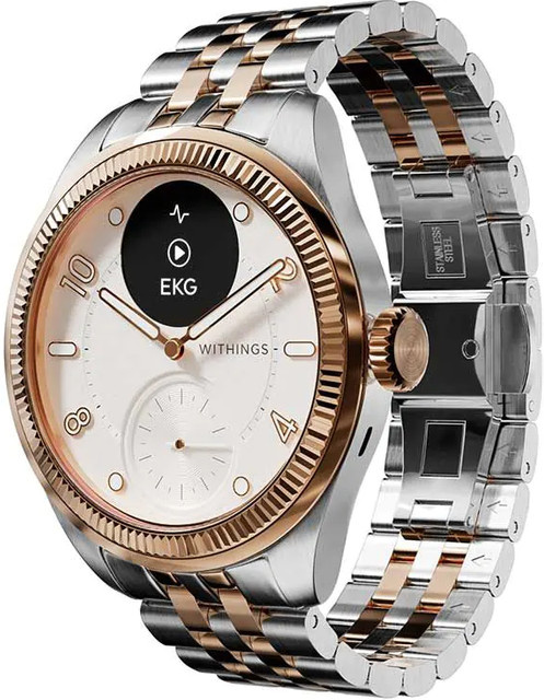 Withings ScanWatch Nova Brilliant Smartwatch, Gold, 39 mm, Unisex - Bild 1