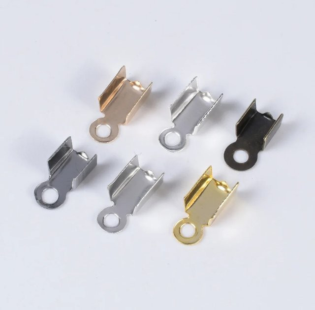 Clip Schnalle, 3x6mm, Leder Seil Clip, 200 Stück - Bild 1