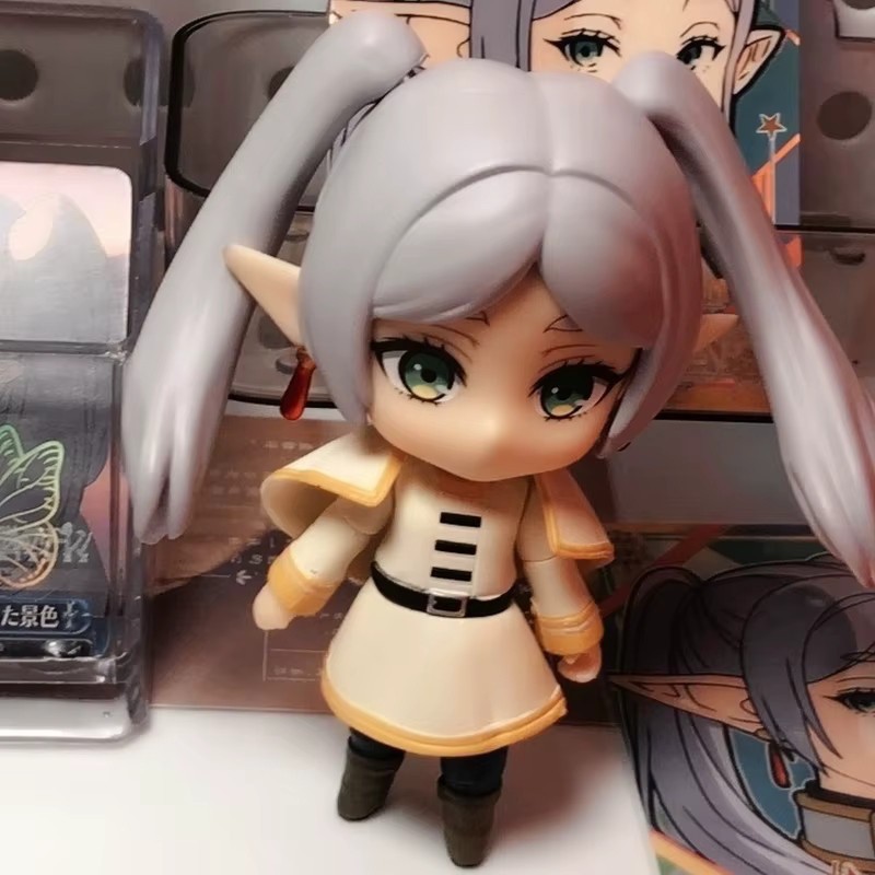 Bandai Frieren Nendoroid Q-Version Austauschbare Actionfiguren, Frieren Bouquet - Bild 3