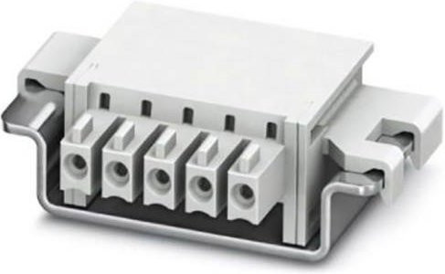 Phoenix Contact ME 17,5 TBUS ADAPTER KMGY Tragschienen-Busverbinder, Grau und Weiß, 50 Stück - Bild 1