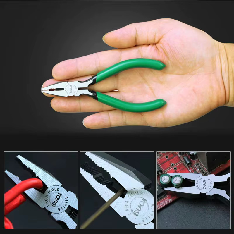 LAOA 5-Zoll Mini-Diagonalzange und Seitenschneider Set für Angeln und Handwerk - Bild 2