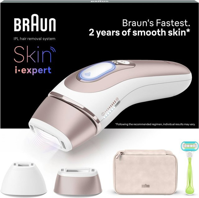 Braun Smart Skin i-expert Pro 7 IPL Haarentferner, Gesicht und Körper, Unisex - Bild 2