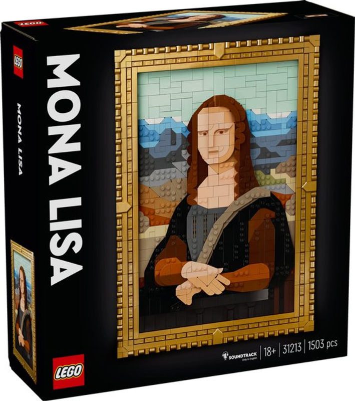 LEGO Art Mona Lisa 31213 Mehrfarbiges Dekorationsobjekt aus Kunststoff für Erwachsene - Bild 2
