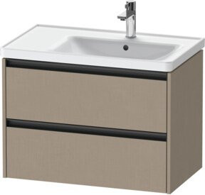 Duravit Waschtischunterschrank Ketho.2 für Waschtisch mit Becken rechts, B/T/H: 78,4 x 45,5 x 54,9 cm - Bild 1