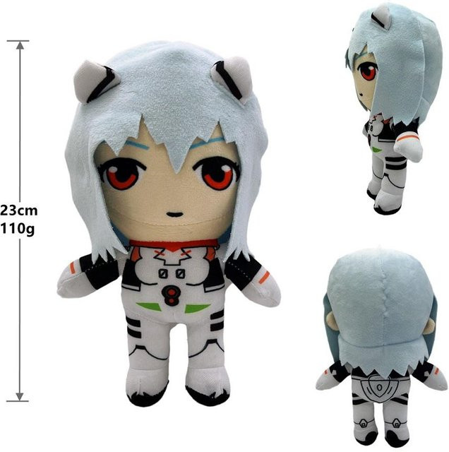 Yiran Health & Beauty Ayanami Rei Plüschtier, Evangelion, ab 14 Jahren - Bild 1