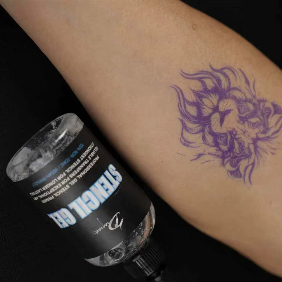 JUN.M Tattoo-Transfergel, Schablonen-Lösung - Bild 5