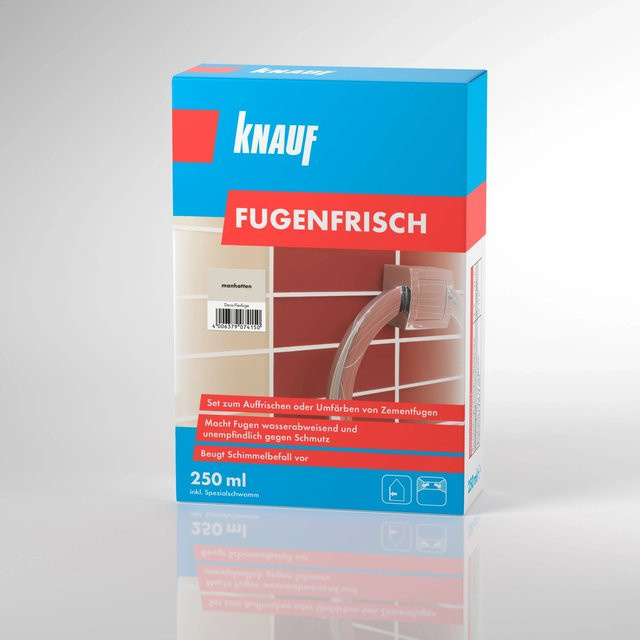 Knauf Fugenfrisch Manhattan in Grau, 250 ml - Bild 1