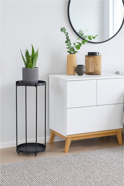 Blumenständer Iris XL von möbel direkt online aus pulverbeschichtetem Metall in modernem Design - Bild 1
