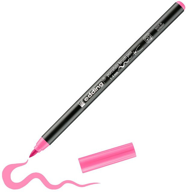 edding 4200 Porzellan-Brushpen in Pink - Bild 1