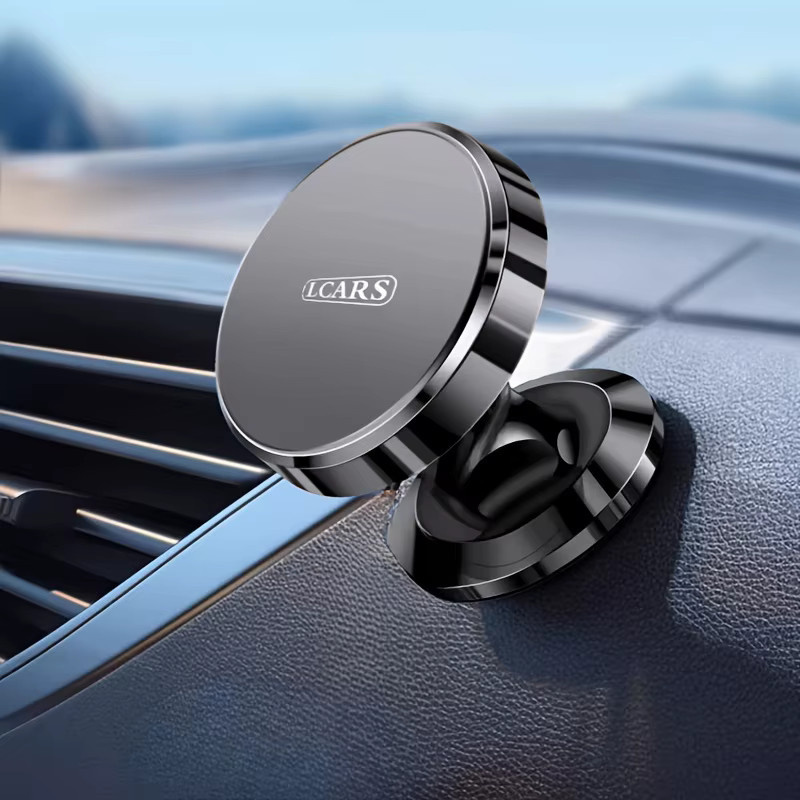 Lcars Magnetische Handyhalterung für das Auto in Silber mit Saughalterung zur platzsparenden Befestigung am Armaturenbrett - Bild 2
