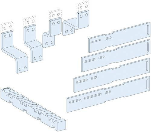 Schneider Electric LVS04475 PrismaSeT-P Verbindung für MasterPacT MTZ1 06-12, 3-polig, Festeinbau, mit vertikaler Sammelschiene Linergy, Blau - Bild 1
