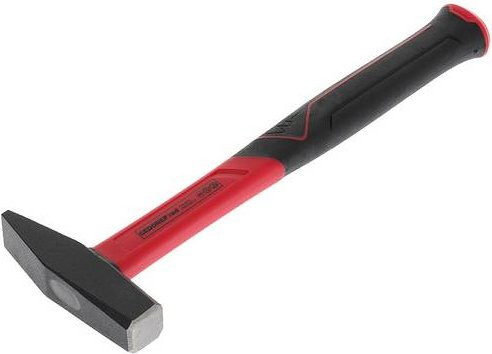 Gedore RED Schlosserhammer mit Fiberglasstiel in Schwarz-Rot, Kopfgewicht: 480 g - Bild 1