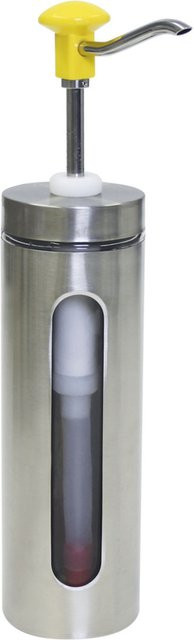 Schneider Druckknopf Dosierspender Gelb, 2000 ml, Durchmesser: 10 cm, Höhe: 45,5 cm - Bild 1