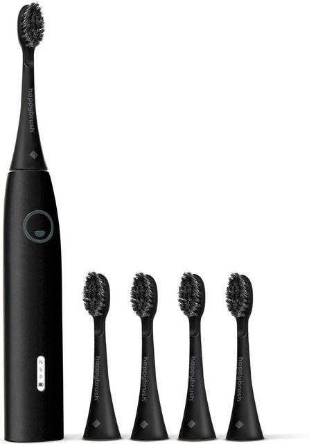 happybrush ECO VIBE 3 Starterkit, Schallzahnbürste, schwarz, Unisex - Bild 1