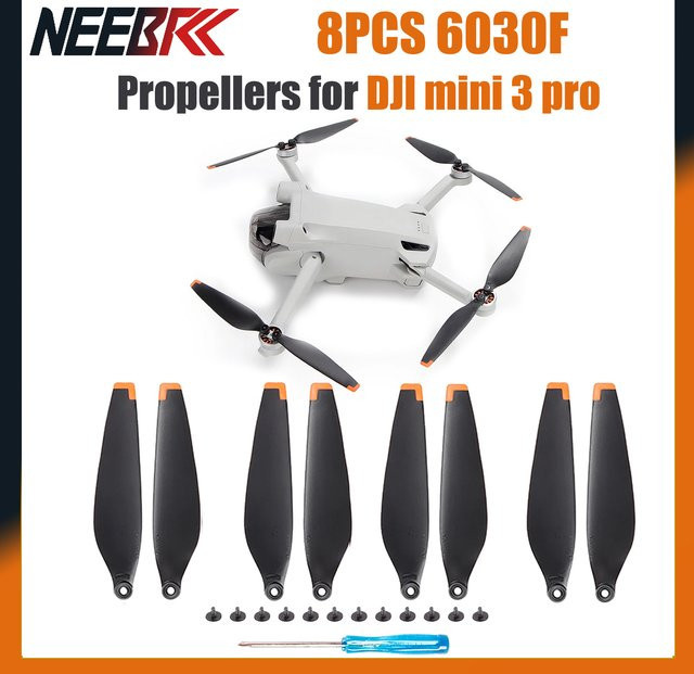 NeebRC Ersatz Propeller, 8-teiliges Set, für DJI Mini 3 Pro - Bild 1