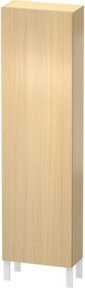 Duravit L-Cube Hochschrank Mediterrane Eiche mit Tür links, B/T/H: 50 x 24,3 x 176 cm - Bild 1