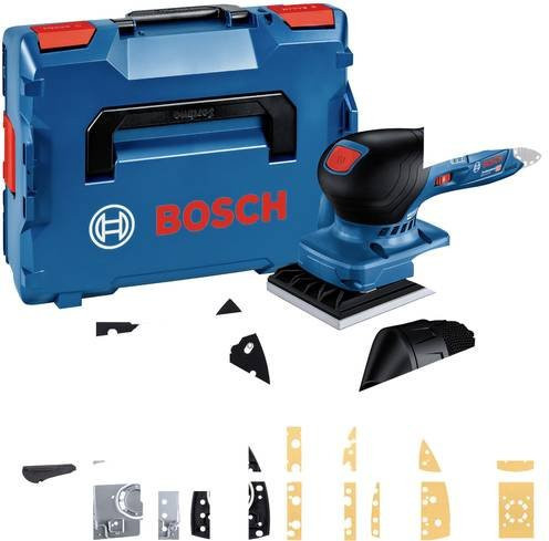 Bosch Professional GSS 12V-13 Akku-Schwingschleifer in Blau und Schwarz, 12V - Bild 1