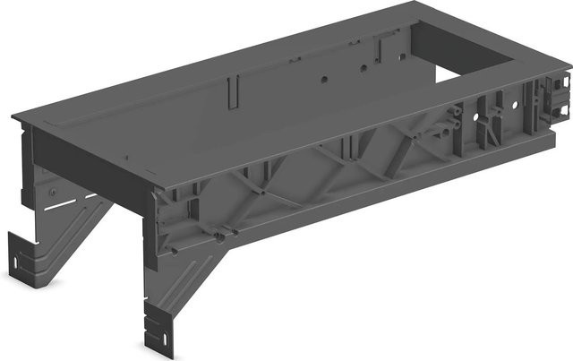 Ninka Hängerahmen Eins2sechs für Mülleimer aus Aluminium in Dunkelgrau, Korpusbreite: 30 cm - Bild 1