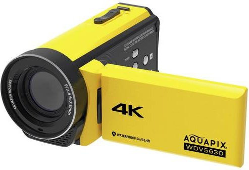 Aquapix WDV5630 Unterwasser DV-Camcorder Gelb - Bild 1