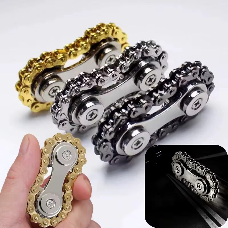 Meade Fidget Spinner, Metall, Gold, Silver - Bild 2
