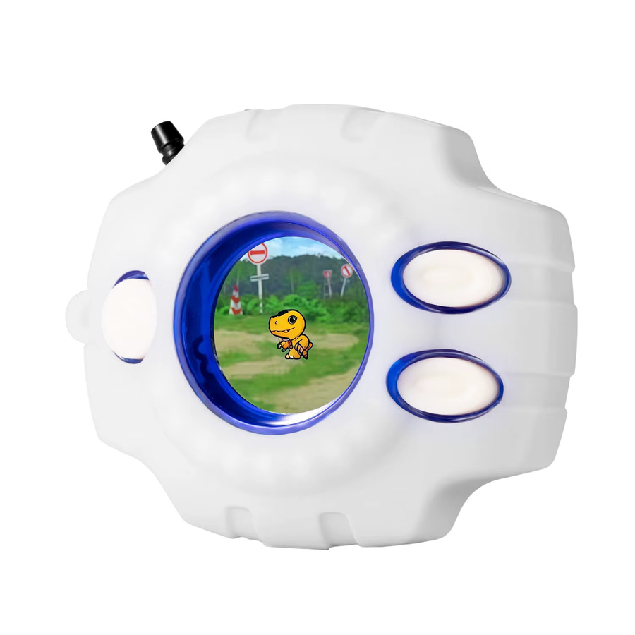Bandai Color Screen Pendulum Digivice, mit Silikon-Schutzhülle, leuchtende Hülle mit Schnalle - Bild 3