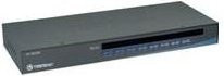 TRENDnet TK 1603R KVM-USB-Switch mit 16 Anschlüssen für PS/2 und USB, 1U Rack-montierbar, Schwarz - Bild 1