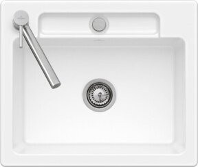 Villeroy & Boch Siluet 60 S Flat Spülbecken bündig aus Keramik in Crema - Bild 1