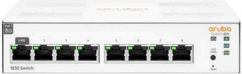 Aruba Instant On 1830 Netzwerk Switch mit 8 Gigabit Ethernet Anschlüssen - Bild 1