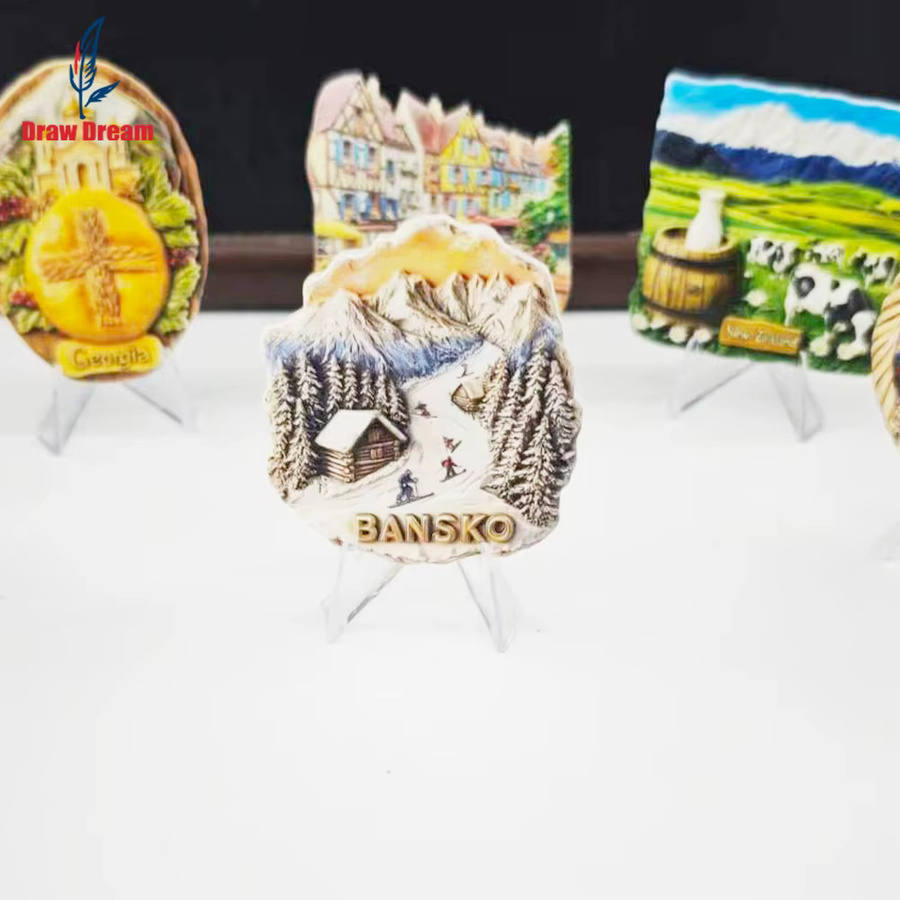 Bansko Kühlschrankmagnet aus Kunststoff in Multicolour als Reise-Souvenir für dein Zuhause oder Büro - Bild 2