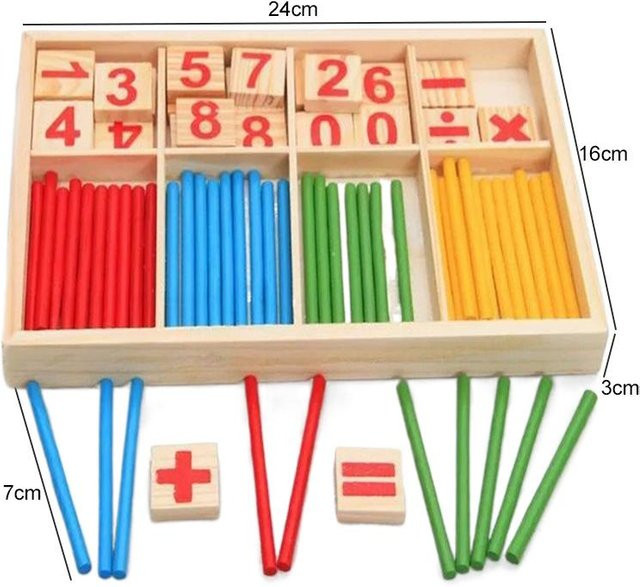 Fashnics Zählstäbchen, Mathematik-Lehrmittel - Bild 1