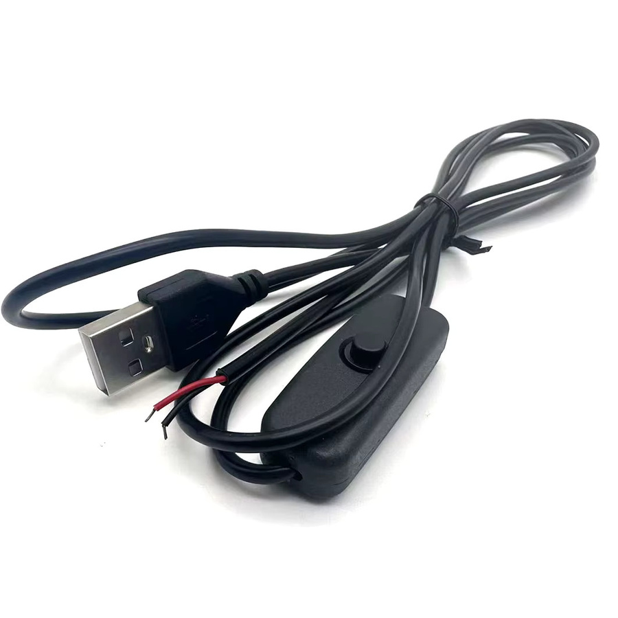 ZHONGSHANQIANYU USB 2.0 A Verlängerungskabel mit Schalter, Schwarz, Länge: 1,5 m - Bild 2