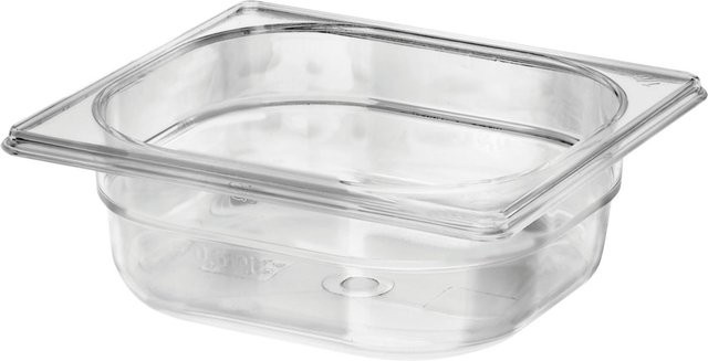 Schneider GN 1/6 Behälter transparent mit 1 l Volumen und einer Tiefe von 6,5 cm - Bild 1