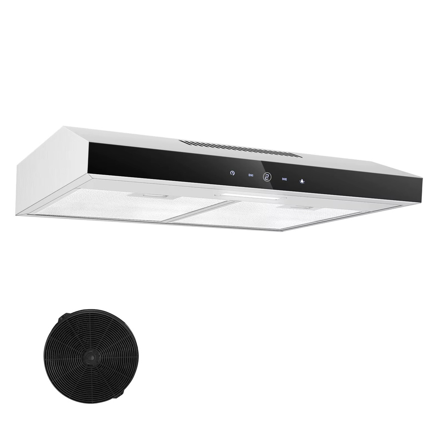 TopStrong LED-Abzugshaube für Abluftrückführung in Weiß, Breite: 60 cm, Modell TF2360A3-AC-12 - Bild 2