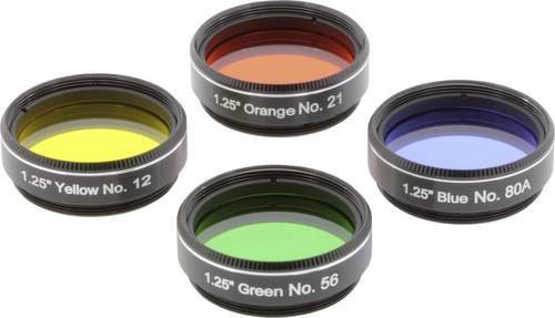 Explore Scientific 0310292 Set mit 4 Mond- und Planeten-Farbfiltern in Multicolor - Bild 1
