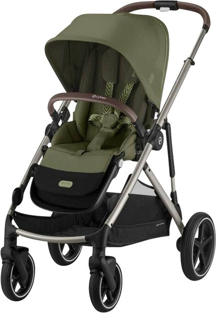 Cybex Gold Kombikinderwagen Gazelle S in Gruen mit Tragewanne und Sportsitz - Bild 1